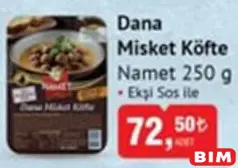NAMET DANA MİSKET KÖFTE 250 G
